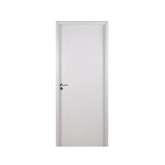 Kit Porta Melaminica Com Abertura Pela Esquerda Madeira Lisa Branco MGM 215x64x12cm - Imagem principal - a4a4a092-1f6b-4091-878f-dbdb22830a36