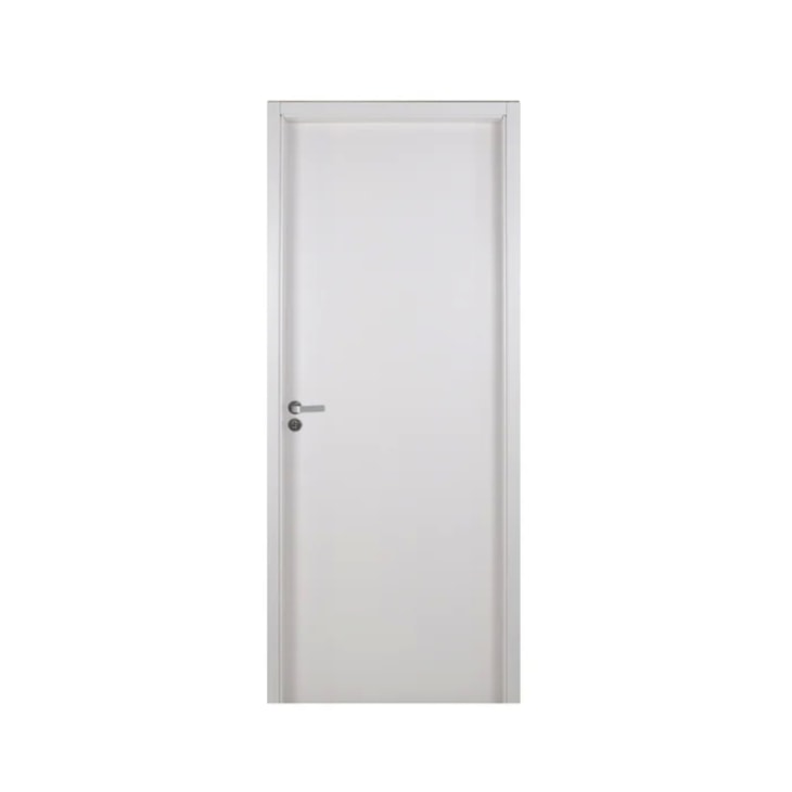 Kit Porta Melaminica Com Abertura Pela Esquerda Madeira Lisa Branco MGM 215x84x12cm