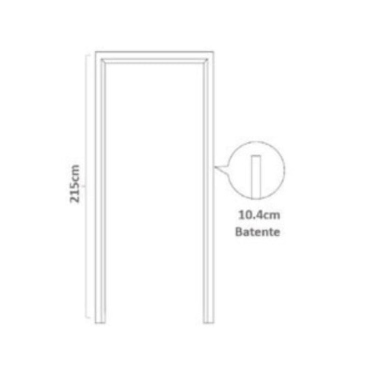 Kit Porta Melamínica Com Alisar Regulável 2 Lados Aba Maior Branco Mgm - Imagem principal - 3e478030-6e66-4ba7-8298-fc79e414e866