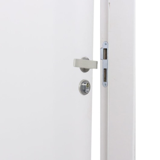 Kit Porta Melamínica Decor Semi-Oca Mantiqueira Rq120 Abertura Pela Direita Branco Mgm 215x84cm - Imagem principal - 6874f469-544e-46f9-89c6-ecedeaba1943