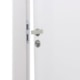 Kit Porta Melamínica Decor Semi-Oca Mantiqueira Rq120 Abertura Pela Esquerda Branco Mgm 215x74cm - 723ca287-b358-4938-9c24-0674040a4a6b