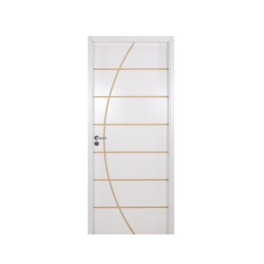 Kit Porta Melamínica Decorada De Madeira Mogno Neblina Abertura Para Esquerda MGM 215x84x10cm - Imagem principal - 80efc5b8-0129-4209-813d-5f6d4f37d0be