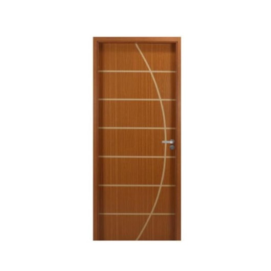 Kit Porta Melamínica Decorada De Madeira Mogno Neblina Abertura Pela Direita MGM 215x84x10cm - Imagem principal - a1f9891f-34b1-4aea-bec6-1983923aa14b