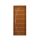 Kit Porta Melamínica Decorada De Madeira Mogno Neblina Abertura Pela Esquerda MGM 215x84x10cm - 458ae4e6-6064-42de-b172-b4260202a0d0