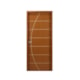 Kit Porta Melamínica Decorativa Abertura Pela Esquerda Neblina Mogno 215x84x16cm - da0887bb-f38e-4306-a64e-3a0860e11f3c