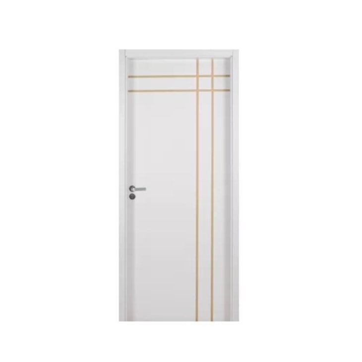 Kit Porta Melamínica Decorativa Mantiqueira Abertura Direita Branco MGM 215x94x10cm