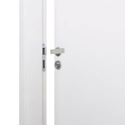 Kit Porta Melaminica Decorativa Mantiqueira Abertura Pela Esquerda Branco MGM 215x94x10cm - Imagem principal - e3347d83-b69e-4a2d-8f3d-a90d4453c242
