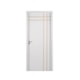 Kit Porta Melaminica Decorativa Mantiqueira Abertura Pela Esquerda Branco MGM 215x94x10cm - 0bfd36db-5755-46a6-a8cc-c765e0c6e014