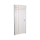 Kit Porta Melamínica Decorativa Semioca Mantiqueira Rq120 Abertura Pela Direita Branco MGM215x74cm - b2240935-2c74-4855-9181-ffce172c9404