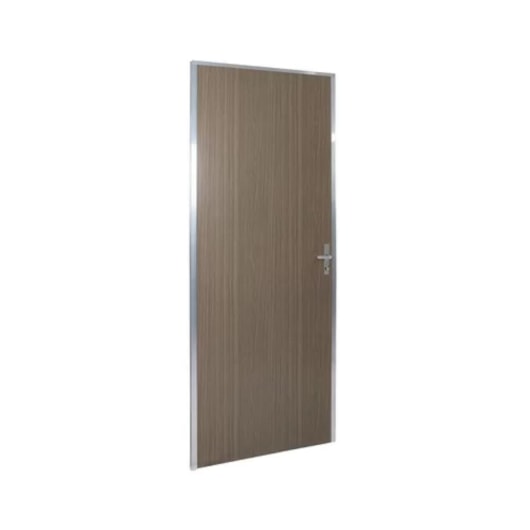 Kit Porta Melaminica Ecomadeiral Lisa Carvalho Quebec Abertura Pela Direita MGM 212x75cm - Imagem principal - 62600458-2ed1-4641-a773-b065e1bb45d8