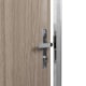 Kit Porta Melaminica Ecomadeiral Lisa Carvalho Quebec Abertura Pela Direita MGM 212x75cm - c83aafb8-d9e0-4a82-9bc8-cc92a7500f9b
