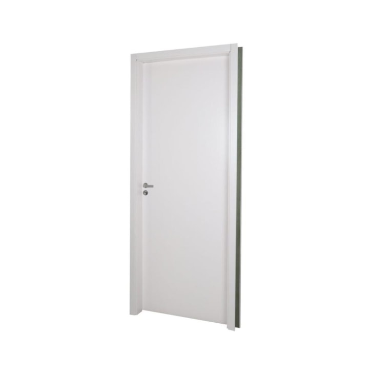 Kit Porta Melamínica Ecomadeiral Lisa Semioca Com Abertura Para Esquerda MGM 212x74cm