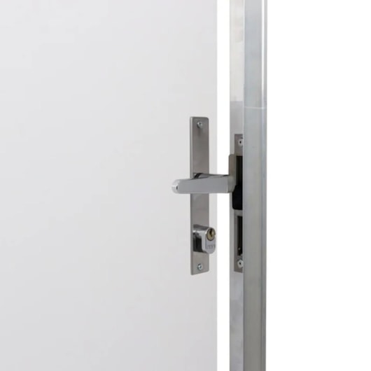 Kit Porta Melaminica Lisa Ecomadeiral Abertura Pela Direita Branco MGM 212x75cm - Imagem principal - e095170e-52ca-47b8-894e-2bd8eb8e6717
