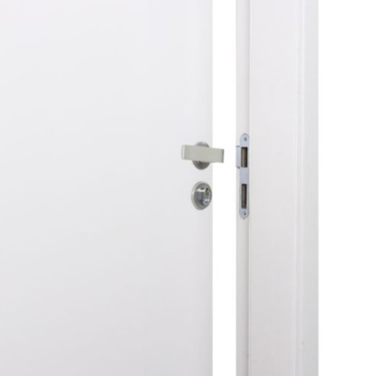 Kit Porta Melaminica Lisa Semioca Abertura Pela Direita Branca MGM 215x84cm - Imagem principal - 460e9a99-e11d-4263-86a3-6f2540ebe57a