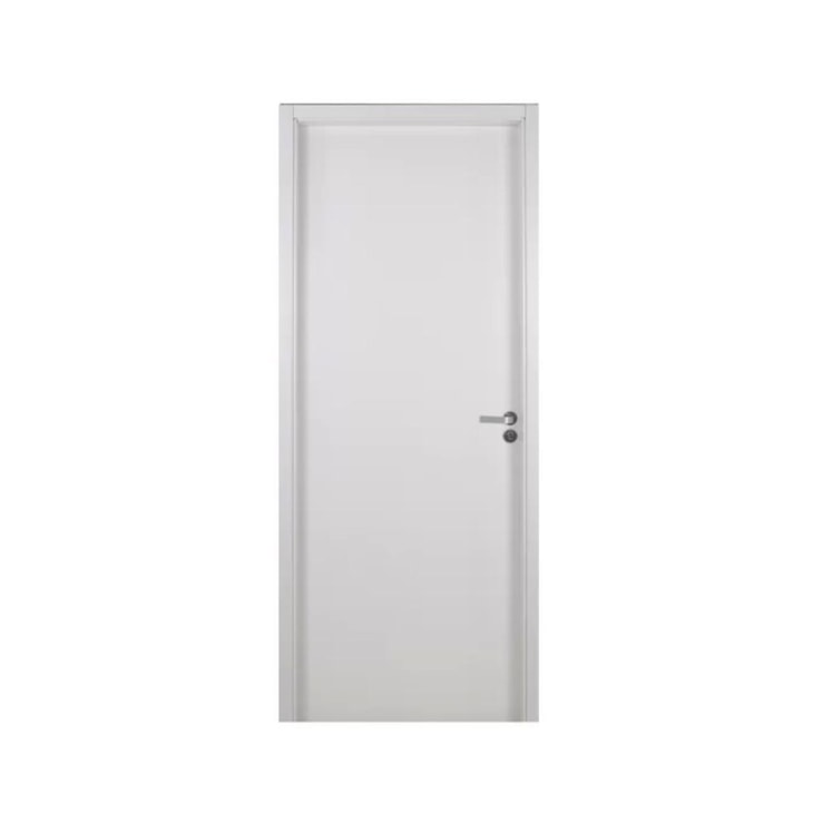 Kit Porta Melaminica Lisa Semioca Abertura Pela Direita Branco MGM 215x74x7cm