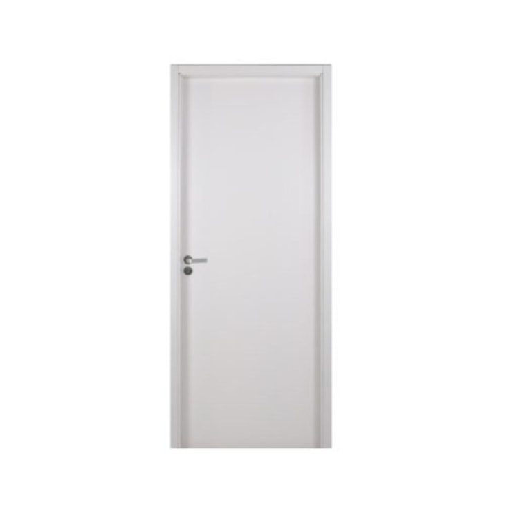 Kit Porta Melaminica Lisa Semioca Abertura Pela Esquerda Branca MGM 215x94cm
