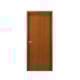 Kit Porta Melamínica Lisa Semioca Com Abertura Para Direita Mogno MGM 215x74cm - 72923d1b-0f0a-42a2-bd18-f8c5d85a68c1