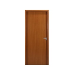 Kit Porta Melamínica Lisa Semioca Corimbia Batente Mdf Abertura Pela Direita Ype Mgm 215x84cm