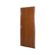 Kit Porta Melamínica Lisa Semioca Mogno Abertura Pela Esquerda Madeiral MGM 212x65cm - 15f15b55-46d6-4333-89d5-d00355d71f80