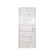 Kit Porta Melamínica Madeira Decorada Nebli Branco Com Abertura Pela Esquerda MGM 215x84x16cm - 95c24140-1933-4f8d-a3e6-c7035b96ea98