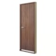 Kit Porta Melamínica Madeira Lisa Abertura Direita Carvalho Quebec MGM 215x94x10cm - 9716757e-a1c1-4ab6-b3ec-95bf1ab4a359