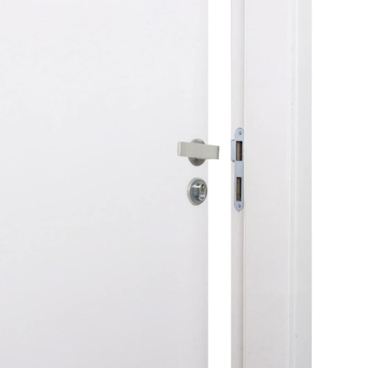 Kit Porta Melaminica Madeira Lisa Abertura Pela Direita Branco MGM 215x64x12cm - Imagem principal - 5ab7f373-8612-4940-aba1-5ae5612b4a87