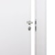 Kit Porta Melamínico Abertura Pela Direita Madeira Lisa Branco MGM 215x94x10cm - 4e98d42b-8907-46b7-830a-0f2fbba8193d