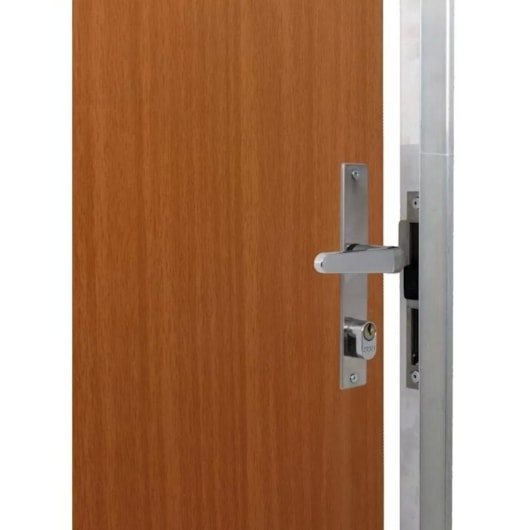 Kit Porta Melamínico Abertura Pela Direita Madeira Lisa Semi Oca Mogno MGM 212x75cm - Imagem principal - 93c0d51c-9587-4822-949c-f763845f5a21