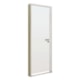 Kit Porta Melamínico Madeira Lisa Branco Abertura Pela Direita MGM 215x74x16cm - 552b3962-db32-428d-8c17-f1890d7d667c