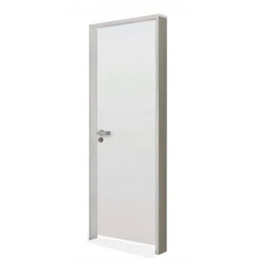Kit Porta Pronta Madeira Lisa Melamínico Branco Abertura Pela Esquerda MGM 215x64x16cm - Imagem principal - de466486-7a9d-4cac-a5ec-528935a705f5