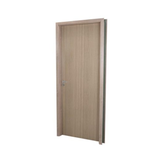 Kit Porta Pronta Madeira Lisa Melamínico Carvalho Alpha Abertura Pela Esquerda MGM 215x64x16cm - Imagem principal - 12affe99-597b-4704-ace4-beae59a7da9e