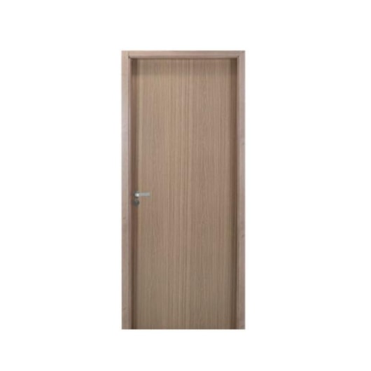 Kit Porta Pronta Madeira Lisa Melamínico Carvalho Alpha Abertura Pela Esquerda MGM 215x84x16cm - Imagem principal - 884051b1-8d34-4ae5-83c0-321a47f21372
