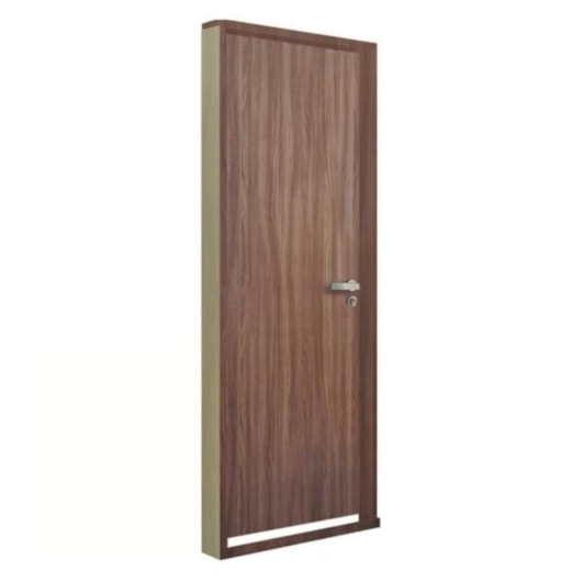Kit Porta Pronta Madeira Lisa Melamínico Carvalho Quebec Abertura Pela Direita MGM 215x84x16cm - Imagem principal - 0554238a-9166-4ae3-bc3b-d3d843d50494