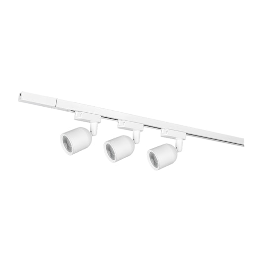 Kit Trilho Elegance Branco Fosco Para 3 Lâmpadas 3000k Emissão De Luz Amarela Avant 7w - Imagem principal - c58c9f9c-b560-4b53-9d9d-f6c7a0a4484e