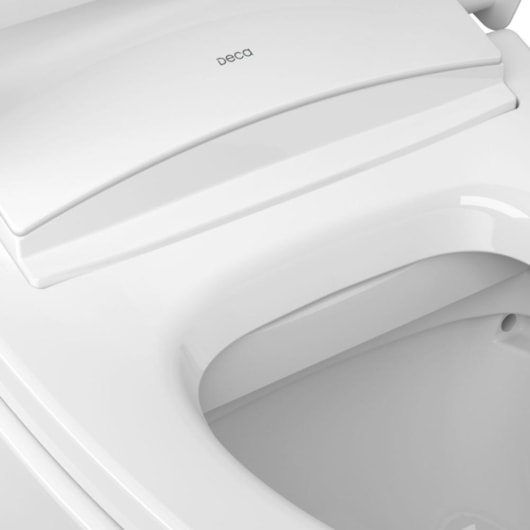 Kit Vaso Caixa Integrada Single Branco Deca - Imagem principal - 90dd7bf8-9579-4e4e-98d9-19ed9af761f9