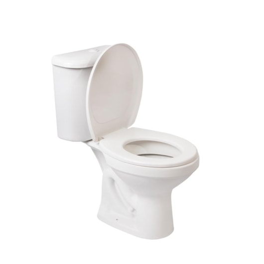 Kit Vaso Com Caixa Acoplada Uno Dual Flush 3/6L Branco Hervy - Imagem principal - 9aa8d957-e3f6-47a4-950c-4108a9c22484