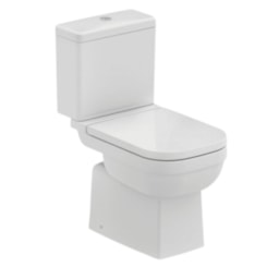 Kit Vaso Sanitário Com Acessórios De Instalação E Caixa Acoplada Com Assento PP Soft Close Elite Branco Celite Kit Vaso Sanitário Com Acessórios De Instalação E Caixa Acoplada Com Assento PP Soft Close Elite Branco Celite