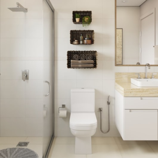 Kit Vaso Sanitário Com Acessórios De Instalação E Caixa Acoplada Com Assento PP Soft Close Elite Branco Celite - Imagem principal - ef7246b4-1dd1-4814-aaf2-9717d474cfa6