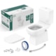 Kit Vaso Sanitário Com Acessórios De Instalação E Caixa Acoplada Com Assento PP Soft Close Elite Branco Celite - cf39ad03-3df3-4f7f-82db-b0a769737056