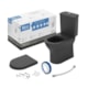 Kit Vaso Sanitário Com Caixa Acoplada Acessórios De Instalação E Assento Termofixo Nexo Matte Black Roca - 006ac6cf-3ebc-443a-a801-5ddab3ac12d3