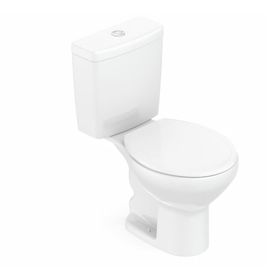 Kit Vaso Sanitário com Caixa Acoplada Assento e Acessórios de Instalação Flamingo Branco Roca - Imagem principal - 4848c573-6f8b-4b92-b3b3-a73880f73699