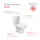 Kit Vaso Sanitário Com Caixa Acoplada Assento E Componentes Para Instalação Flex Branco Deca - fd117454-f956-41af-af41-17226cf70ac6