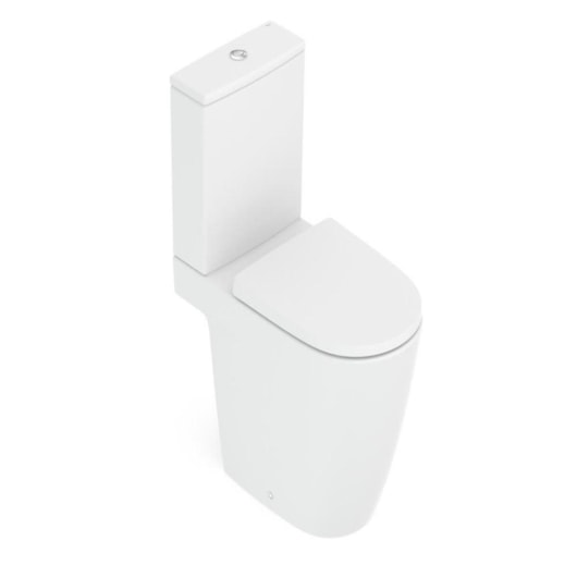 Kit Vaso Sanitário Com Caixa Acoplada Assento E Itens De Instalação Ona Branco Matte Roca - Imagem principal - 6d2960a1-5d02-4b6d-838a-2e984fb0e915