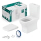 Kit Vaso Sanitário Com Caixa Acoplada Assento Termofixo E Acessórios De Instalação Boss Blanco Mate Celite - 881fdab0-1fe3-45a1-b027-3c83f2f6fab5