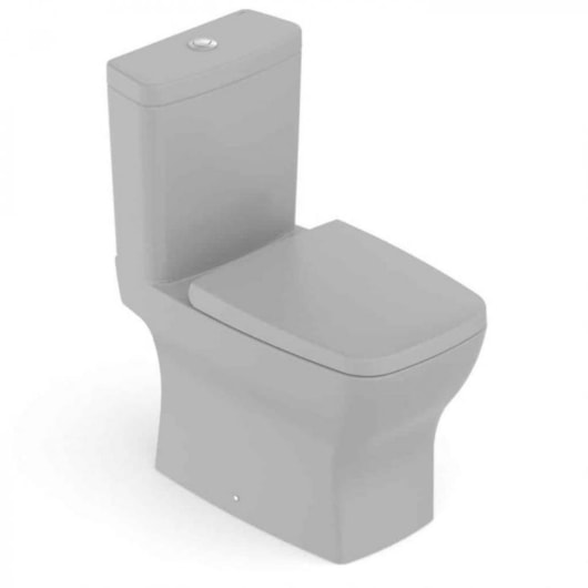 Kit Vaso Sanitário Com Caixa Acoplada Assento Termofixo E Acessórios de Instalação Boss Stone Celite - Imagem principal - f0990278-0781-4005-82d4-fb284fe021b6
