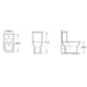 Kit Vaso Sanitário Com Caixa Acoplada Assento Termofixo e Acessórios De Instalação Debba Classic Café Roca  - 98929f7f-30fe-4e1e-9aea-74933c1c3bef