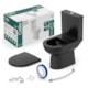 Kit Vaso Sanitário Com Caixa Acoplada Assento Termofixo Softclose E Itens De Instalaçao Smart Preto Celite - 5e106e29-777a-4d68-9a21-ad85c7461473
