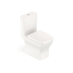 Kit Vaso Sanitário Com Caixa Acoplada E Acessórios Boss Beige Incepa