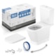 Kit Vaso Sanitário Com Caixa Acoplada E Acessórios Gap Branco Roca - 1f21b04b-09fd-4dd5-a664-3054254bc16b
