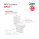 Kit Vaso Sanitário Com Caixa Acoplada E Acessórios Smart Celite Branco - 65d9514d-5435-41d2-98b9-5b7635028a91